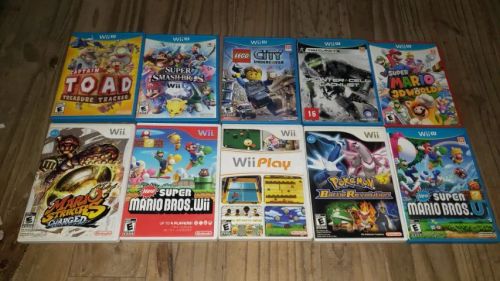 Lote jogos wii u