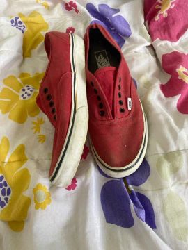 Tênis Vans Slip On Vermelho
