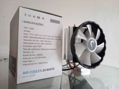 Air Cooler 120mm. AMD e Intel. Produto novo.