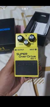 Pedal de Overdrive Boss SD-1