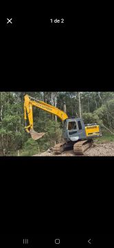 Escavadeira Hidráulica Hyundai 