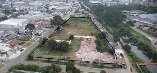 Oportunidade de investimento em terreno no Boqueirão - Curitiba - Metragem: 9.775 m².