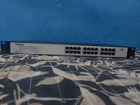 PROMOÇÃO DE SWITCH INTELBRAS 24 PORTAS FAST 