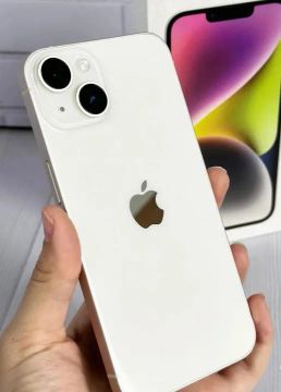 iPhone 14 128GB Branco Anatel chip Físico + e.sim Lacrado novo original com garantia 