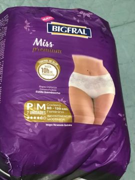 Fraldas para Incontinência Miss Premium - Bigfral