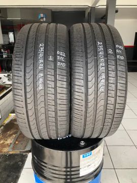 Kit 02 Pneus 275/40r21 Pirelli Scorpion Verde 107y*seminovos  1/2