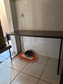 Mesa de Escritório Studio Nogal Mobly