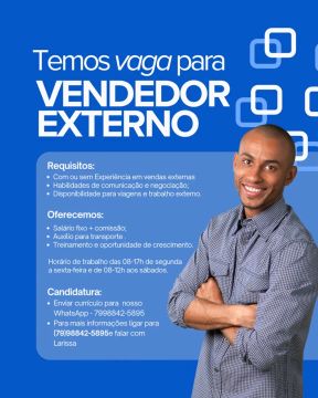 Vendedor de consórcio 
