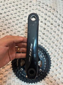 Pedivela Shimano 105 com coroas 50-34