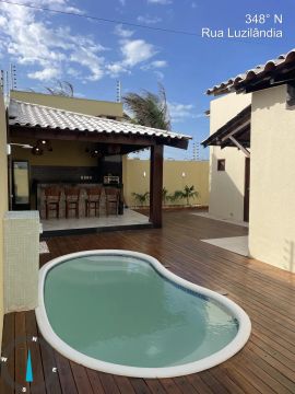 Casa A Venda Em Luis Correia / Com Piscina Mobiliada. EMTH3D