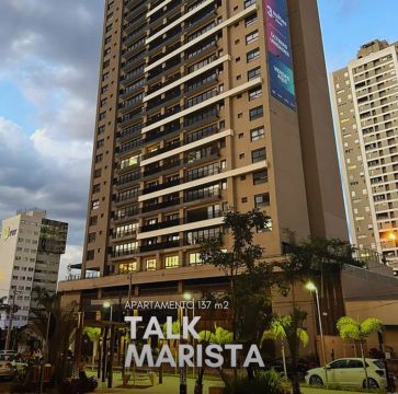 Apartamento 3 Qts, 137m², 2 Vagas (Residencial Talk Marista) Setor Marista