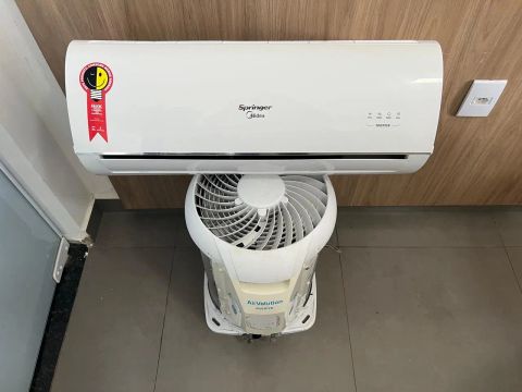 Ar condicionado Springer Midea 9.000 btus inverter + incluso instalação simples 