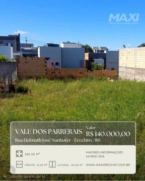  Terreno a venda em Erechim 