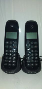 3 Telefones Fixos Motorola - Sem Fio