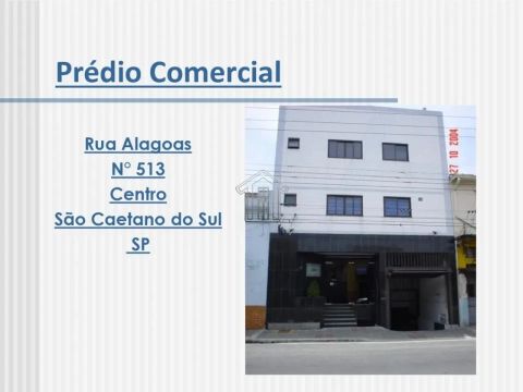 PRÉDIO COMERCIAL CENTRO DE SÃO CAETANO DO SUL - 1208 M2 / SUB SOLO / TERREO / 1º E 2º ANDA