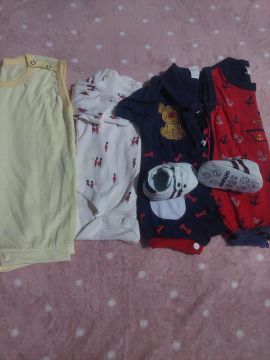 Lote de Roupas de Bebê - Unissex 
