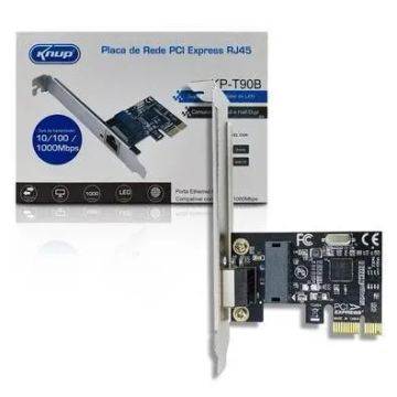 Placa De Rede Mini Pci-e Gigabit 10/100/1000 Knup Kp-t90 gigabit