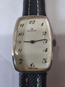 Relógio Antigo Edox Curvex (Banana)