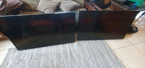 2 tvs lg 49 com defeito de tela.