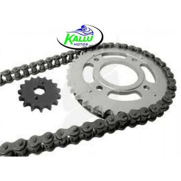Kit transmissão Fan 125/150 Titan 150/125 Honda Biz 100 Biz 125 aço 1045 original