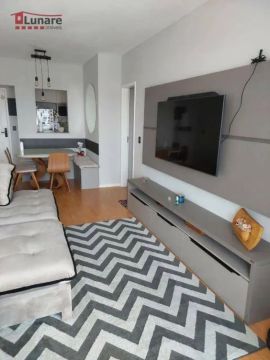 Apartamento com 3 dormitórios para alugar, 90 m² por R$ 4.500,00/mês - Mogi Moderno - Mogi