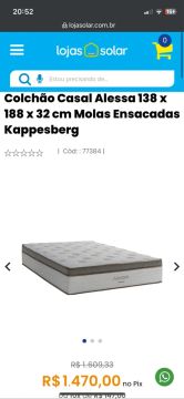 COLCHÃO KAPPESBERG + BOX DE BRINDE
