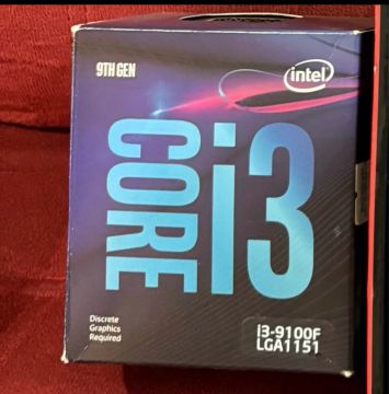 Processador Intel Core i3-9100F LGA1151 9ª Geração