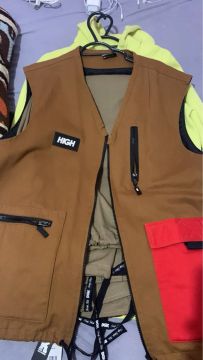 Colete Masculino HIGH - Marrom