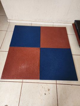 Tapetes de Borracha para Academia