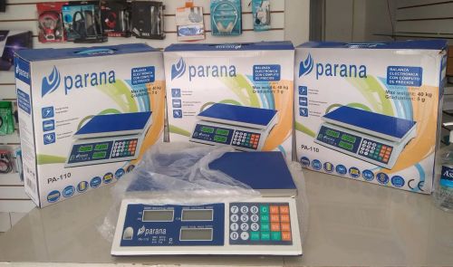 Balança 40kg bivolt comercial novas com garantia de 6 meses 