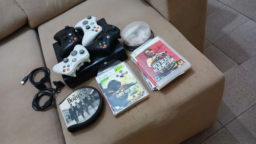 Xbox 360 SLIM COMPLETO 