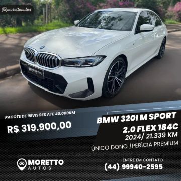 BMW 320i M Sport 2024 (Único dono/ Perícia Premium/ Pacote de Manutenções)