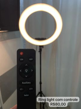 Ring Light com controle
