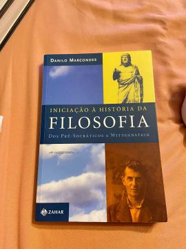 Livro iniciação a história da filosofia 