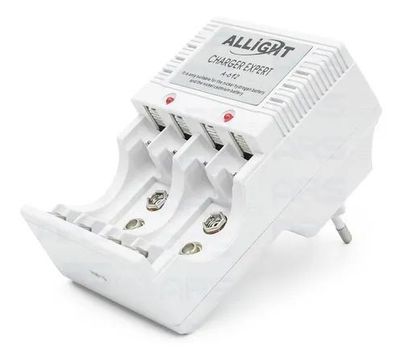 Carregador De Pilha Aa Aaa Bateria 9v Recarregável Bivolt<br>