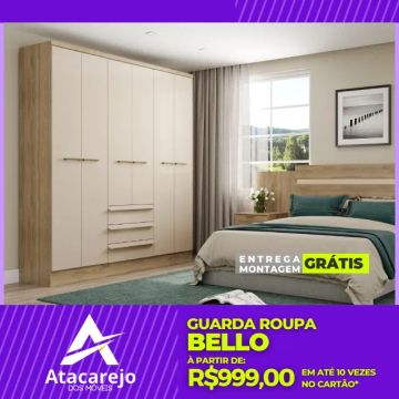 Guarda Roupa Casal Entrega e Monta Grátis