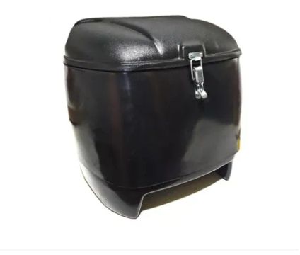 Bau Motoboy Entrega Carga 90 Litros Resiplastic Maxx Preto