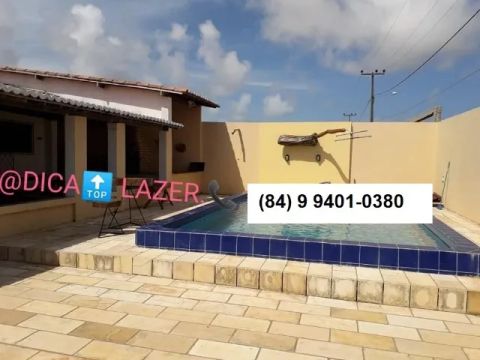 FERIADÃO DE SEMANA SANTA e TIRADENTES Nesta Casa de Família 04 Quartos na Redinha Nova