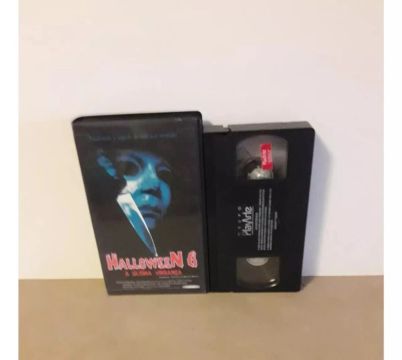 Fita Vhs Halloween 6 A Última Vingança  - Raro