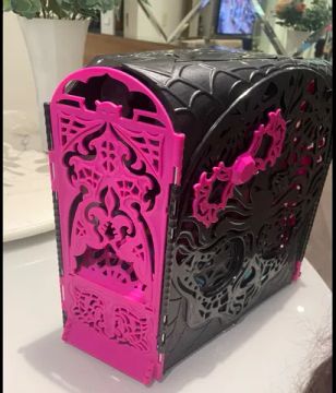 Discoteca monster high- caixa de som