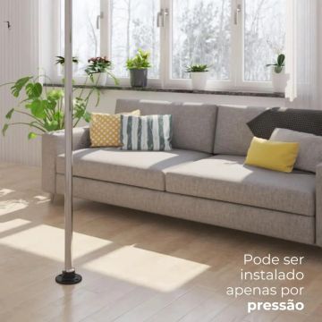 Barra de Pole Dance Removível e Giratória - Excelente estado!