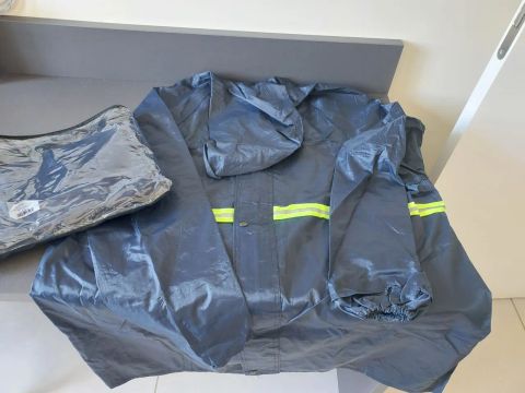 Jaqueta de chuva para motoqueiro GG