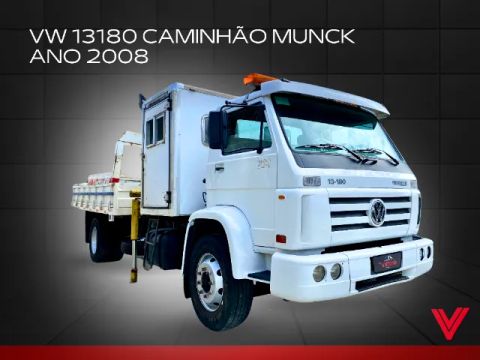 Caminhão Volkswagen 13180 Ano 2008 Munck
