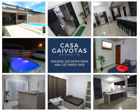 ? CASA GAIVOTAS - O SEU REFÚGIO A APENAS 400 METROS  DA PRAIA! ?