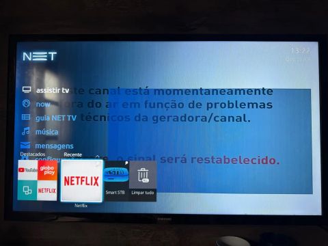 TV smart sansung 32 pol 