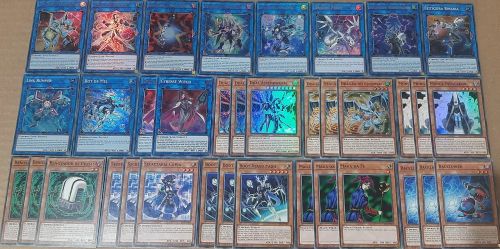 deck estrutural link ciberso cartas originais de yu-gi-oh/yugioh