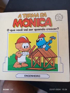 Turma da Mônica, o que você vai ser quando crescer - Engenheiro