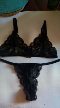 Conjunto de Lingerie em Renda