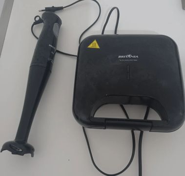 Sanduicheira e Mixer Britânia