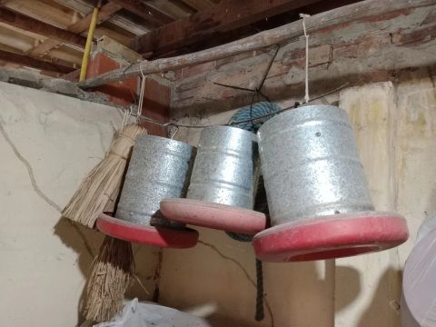 Comedouro para Frangos - 3 Peças